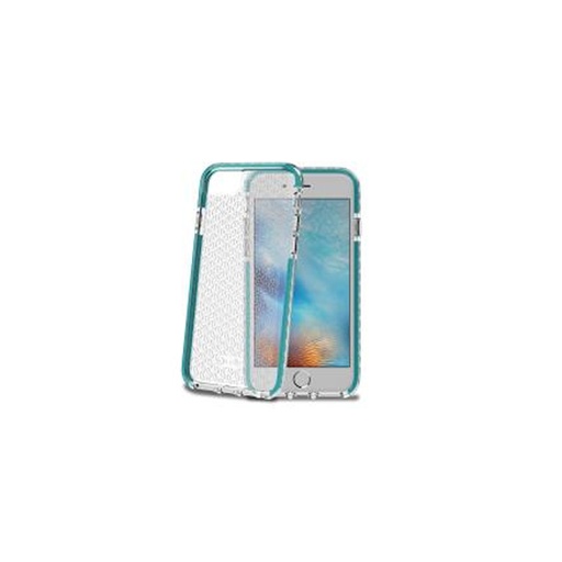 [8021735723646] Celly Custodia iPhone 6, iPhone 6S, iPhone 7, iPhone 8, iPhone SE 2020 Hexagon Tiffany