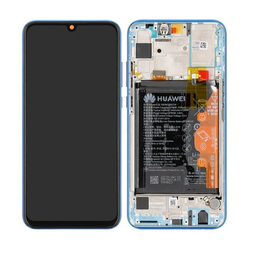 [7674] Huawei Display Lcd Honor 20 lite phantom blue with battery 02352QMV