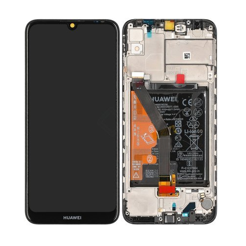 [7784] Huawei Display Lcd Y6s 2020 black with battery 02353JJV 02353JJW