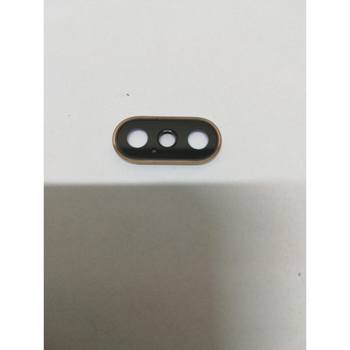 [7846] Vetrino fotocamera per iPhone Xs Max gold