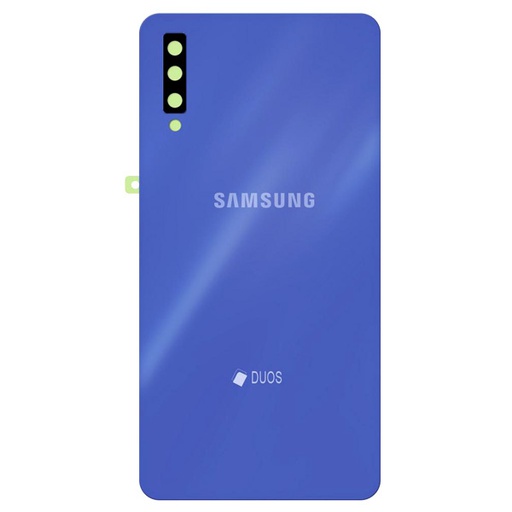 [7918] Cover posteriore Samsung A7 2018 SM-A750F Duos blue GH82-17833D
