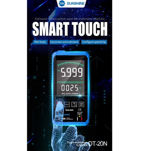 [6971806519499] Tester touch mini AC DC Sunshine DT-20N