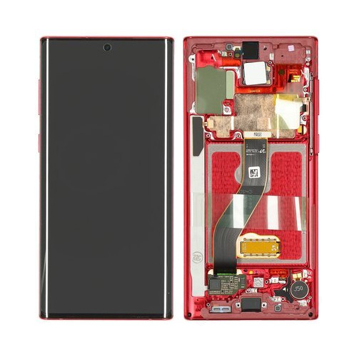 [7965] Samsung Display Lcd Note 10 SM-N970F red GH82-20818E GH82-20817E
