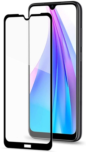 [8021735756712] Celly Tempered Glass For Xiaomi Redmi Note 8T Full Glass FULLGLASS893BK