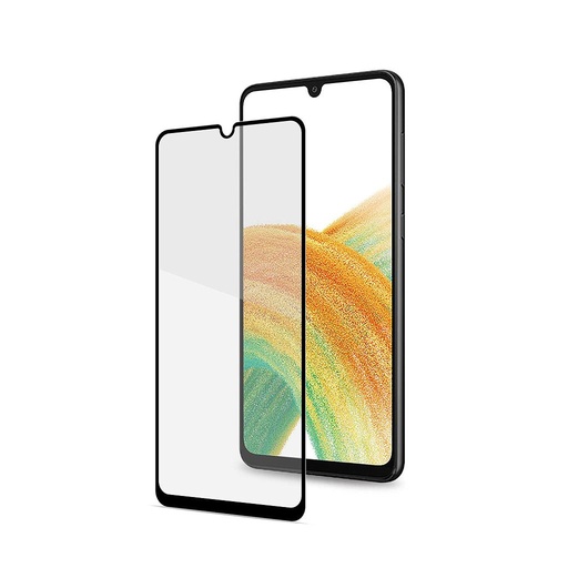 [8021735193883] Celly Pellicola Vetro Per Samsung A33 5G Full Glass Black FULLGLASS989BK