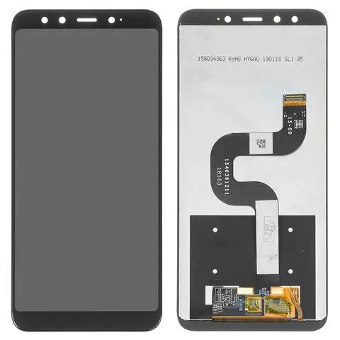 [6052] Xiaomi Display LCD Mi A2 Redmi 6X Black No Frame Compatibile