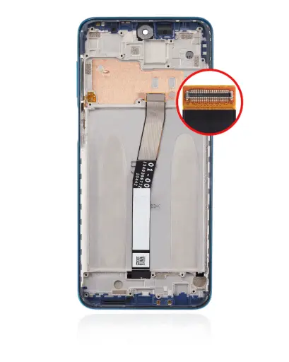 [15730] Xiaomi Display LCD Redmi Note 9 Pro Note 9S Black With Frame Compatible