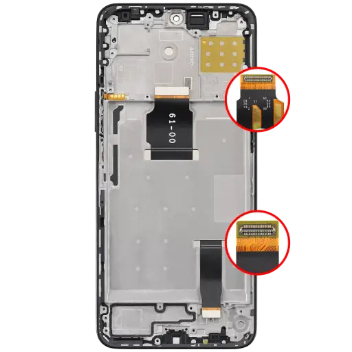 [17551] Honor Display LCD Honor 90 Lite CRT-NX1 Con Frame Compatibile